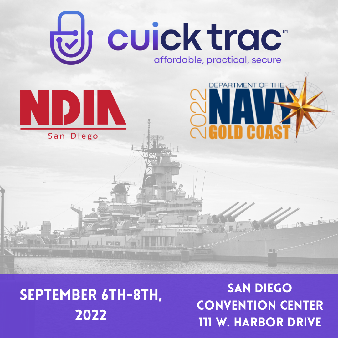 Events 8 NDIA San Diego Navy Gold Coast cuick trac